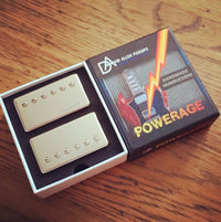 David Allen Powerage Nickel Silver Set Pastillas Humbucker 2