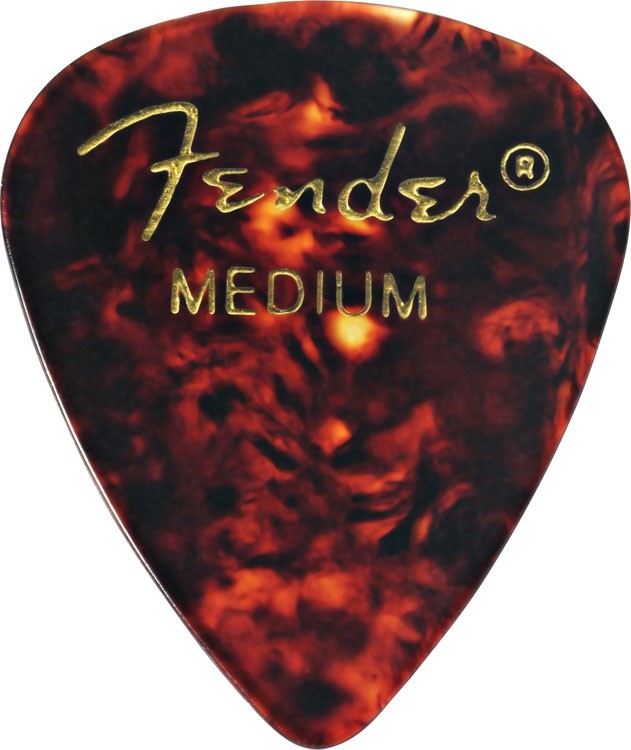 Fender 0980351800 351 Púas Classic Celluloid (12) Shell Medium. 1