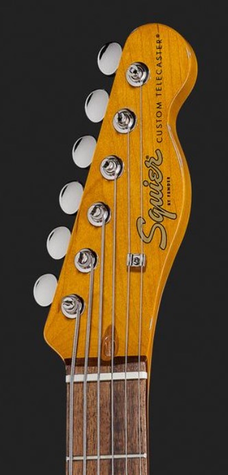 Squier Classic Vibe Baritone Custom Telecaster IL Guitarra Eléctrica 3 Colores Sunburst 10