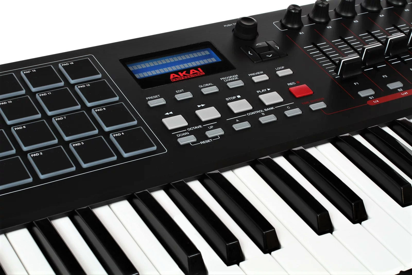 AKAI MPK249 Teclado Controlador USB Midi 49 Teclas 16