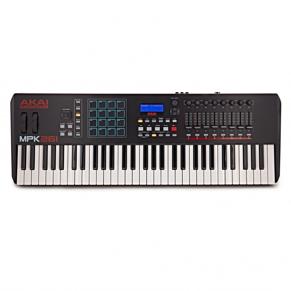 AKAI MPK261 Teclado Controlador USB Midi 61 Teclas 1