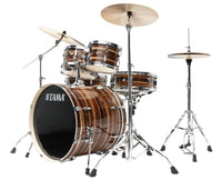 Tama IP62H6W CTW Imperialstar Batería Acústica con Herrajes y Platos Coffee Teak WRap 2