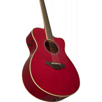 Yamaha FSCTA RR Transacoustic Guitarra Electroacústica Concierto Ruby Red 6