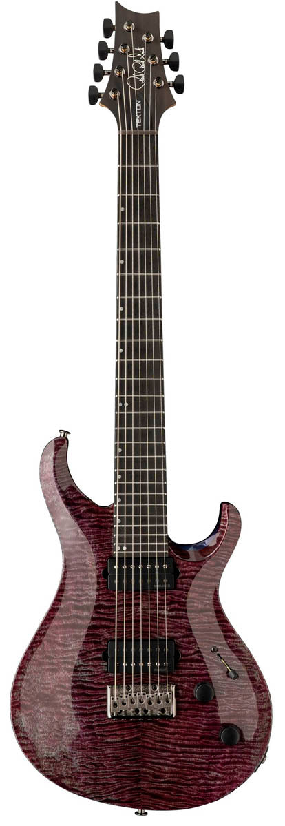 PRS Tekton SVN VT Guitarra Eléctrica 7 Cuerdas Violet Tourmaline 1