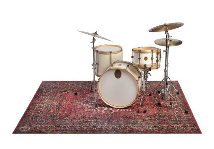 Drum N Base VP225-Ord Original Red Alfombra para Batería 225X185cm 3