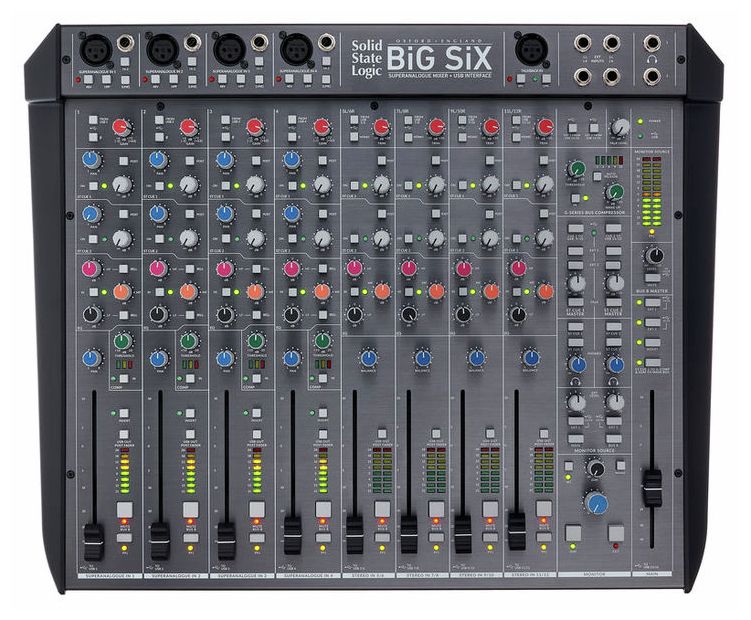 Solid State Logic Big Six Mesa de Mezclas 16 Canales 1