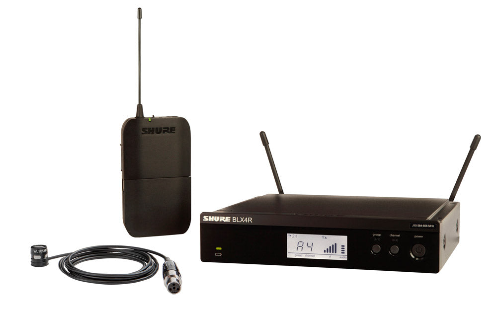 Shure BLX14RE W85M Sistema inalámbrico con Micrófono Lavalier 1