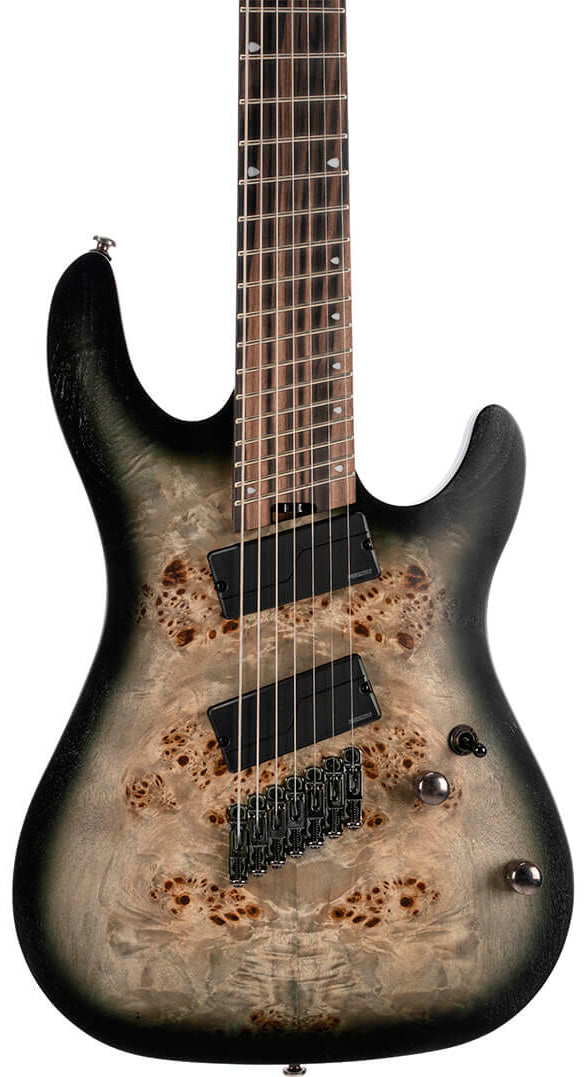 Cort KX507MS SDB Guitarra Eléctrica 7 Cuerdas Star Dust Black 2