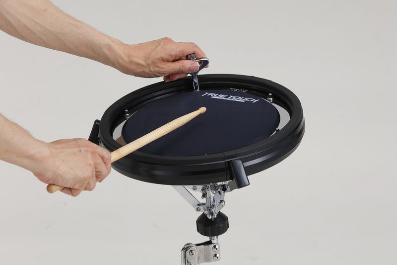 Tama TTSD10 True Touch Training Snare Pad de Prácticas Caja Batería 5