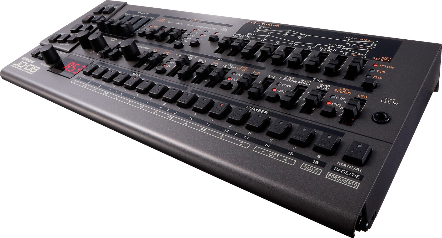 Roland JD08 Boutique Módulo de Sonido Sintetizador JD800 13