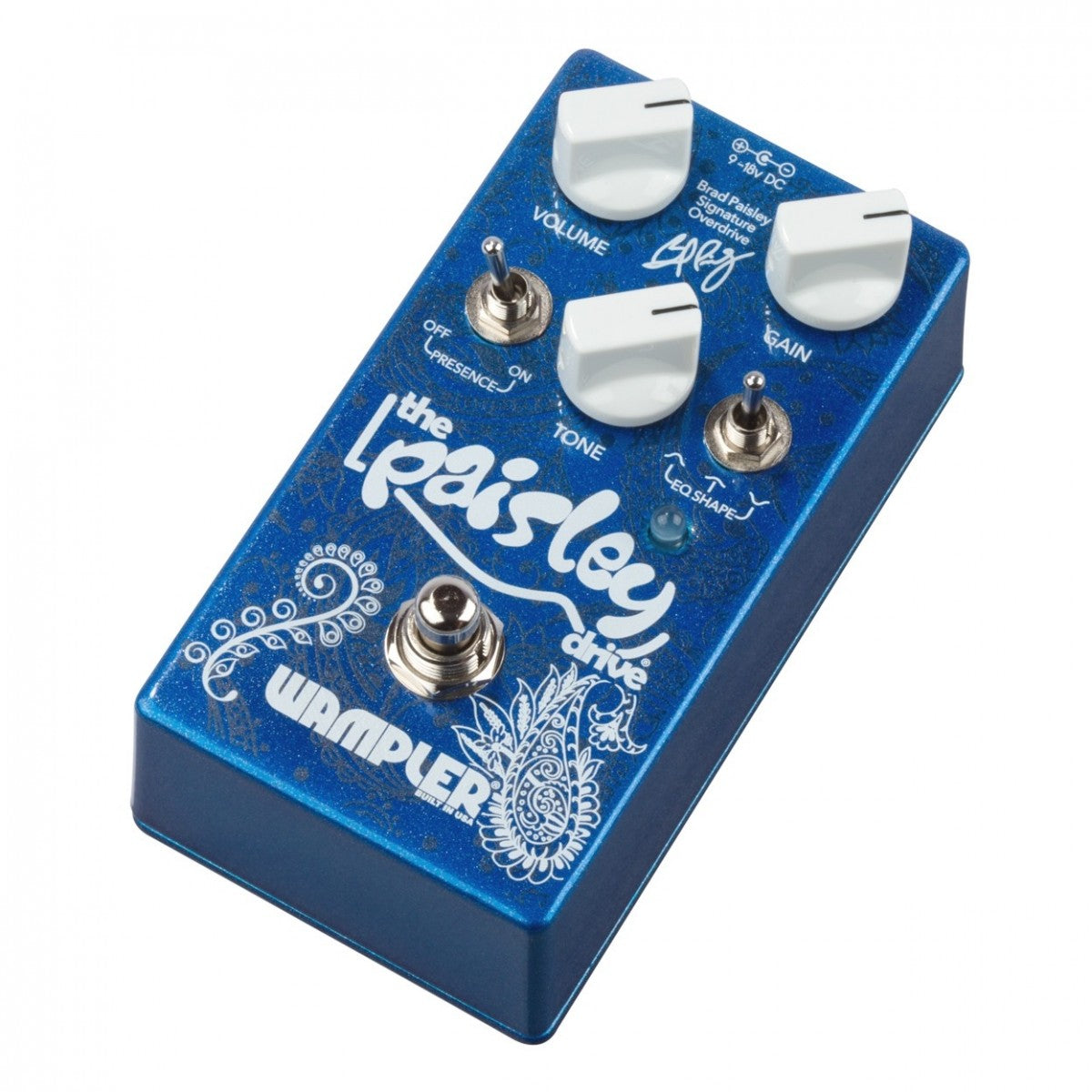 Wampler Paisley Drive Pedal Overdrive 11