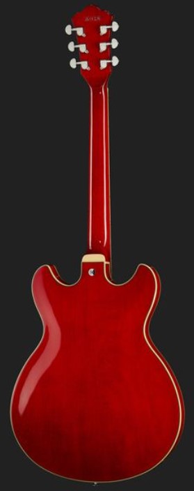 Ibanez AS73 TCD Guitarra Eléctrica Transparent Cherry 12