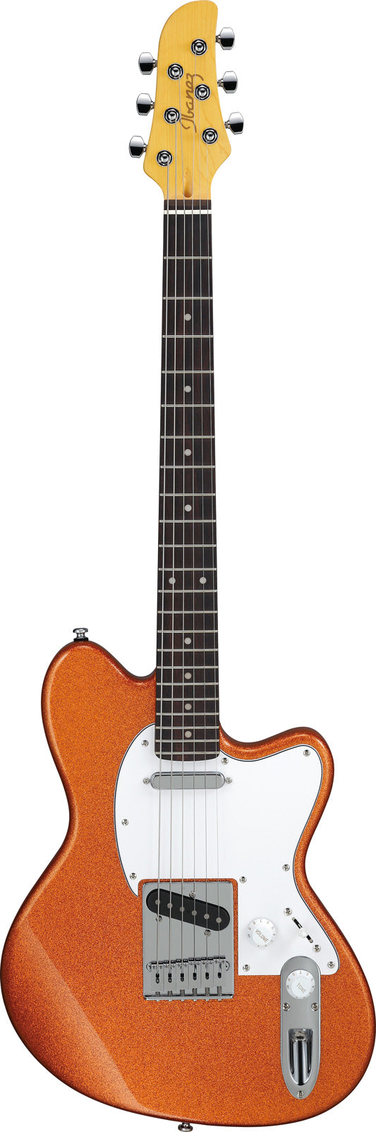 Ibanez YY20 OCS Guitarra Eléctrica Orange Cream Sparkle 1