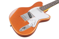 Ibanez YY20 OCS Guitarra Eléctrica Orange Cream Sparkle 6