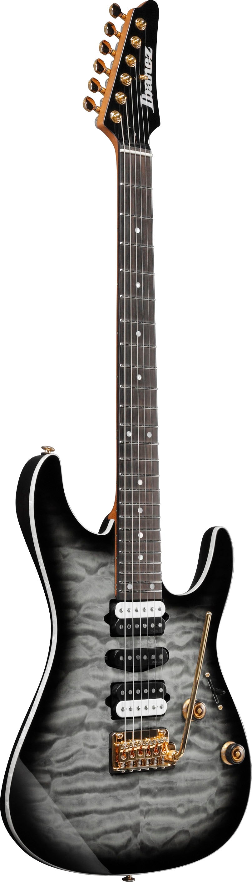 Ibanez AZ47P1QM BIB Premium Guitarra Eléctrica Black Ice Burst 2