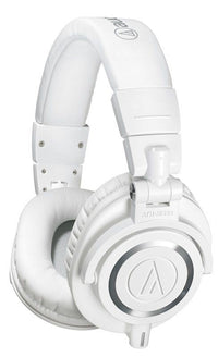 Audio Technica ATHM50X WH Auriculares Profesionales de Estudio Blanco 1