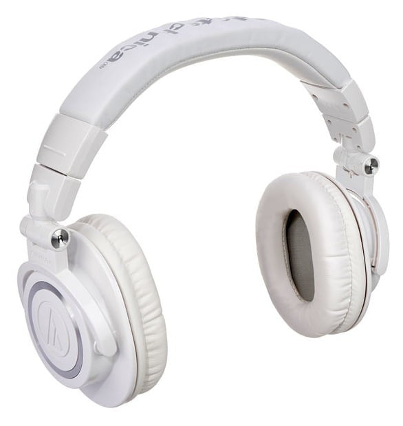 Audio Technica ATHM50X WH Auriculares Profesionales de Estudio Blanco 2