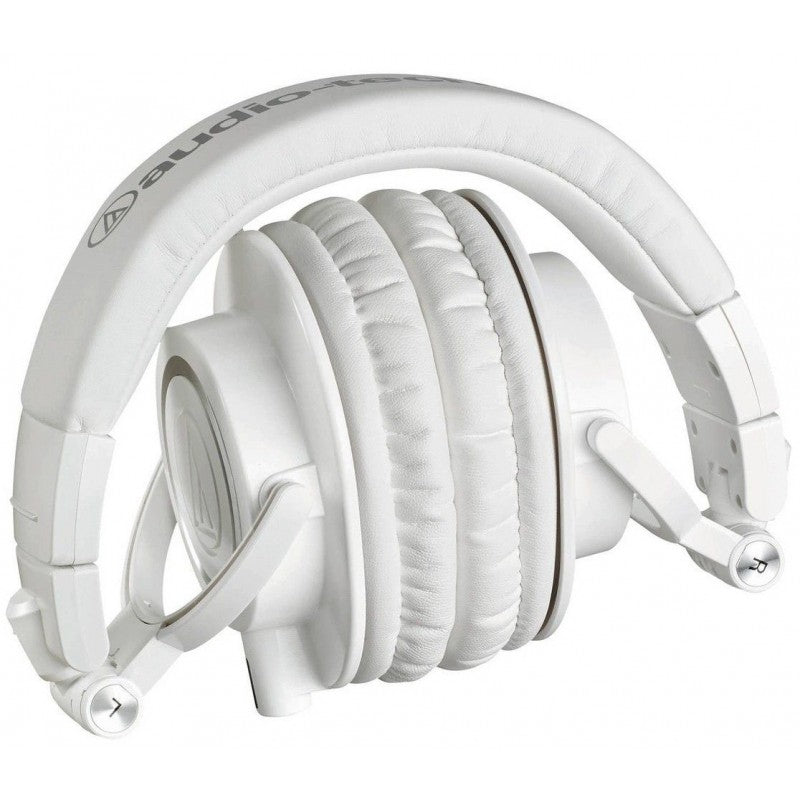 Audio Technica ATHM50X WH Auriculares Profesionales de Estudio Blanco 3