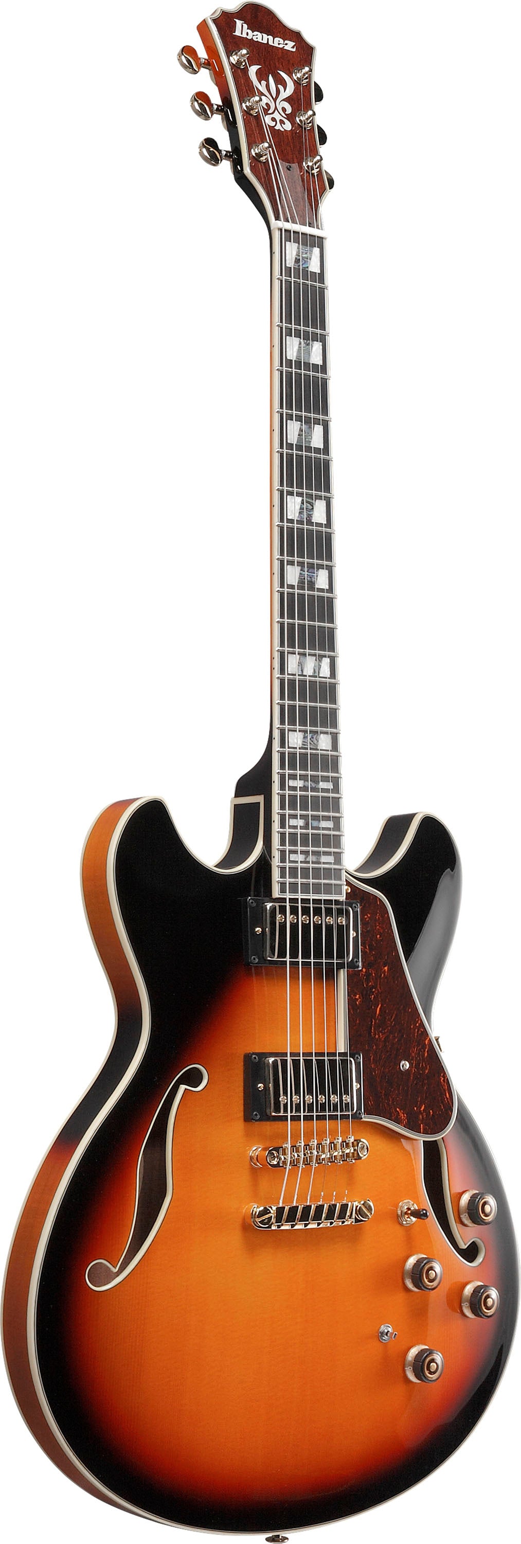 Ibanez AS113 BS Guitarra Eléctrica Brown Sunburst 2