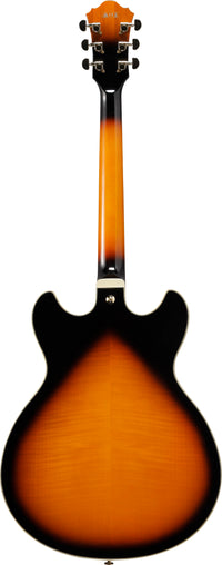 Ibanez AS113 BS Guitarra Eléctrica Brown Sunburst 3