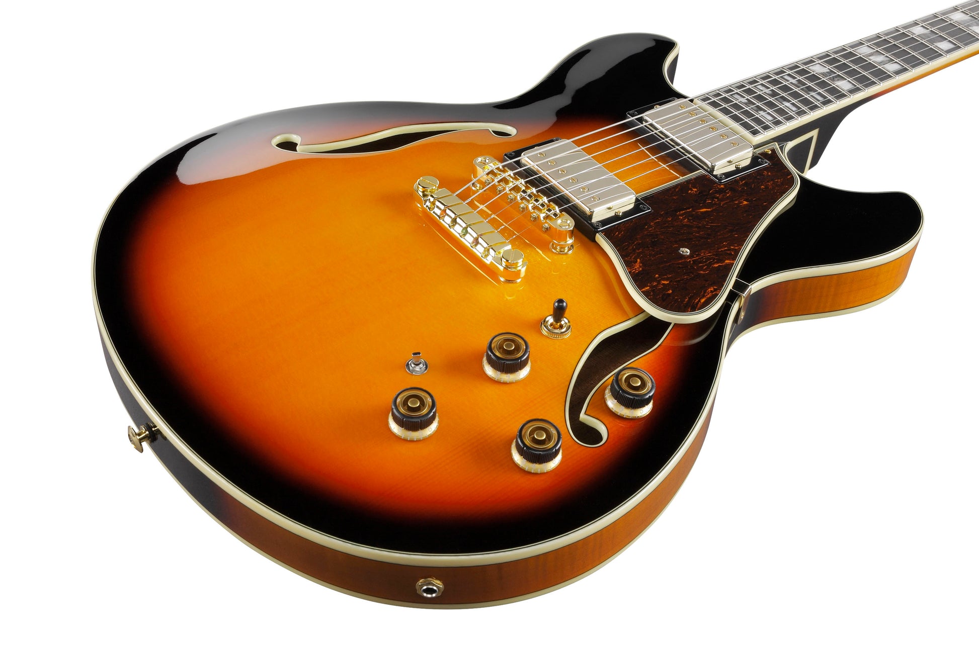 Ibanez AS113 BS Guitarra Eléctrica Brown Sunburst 8