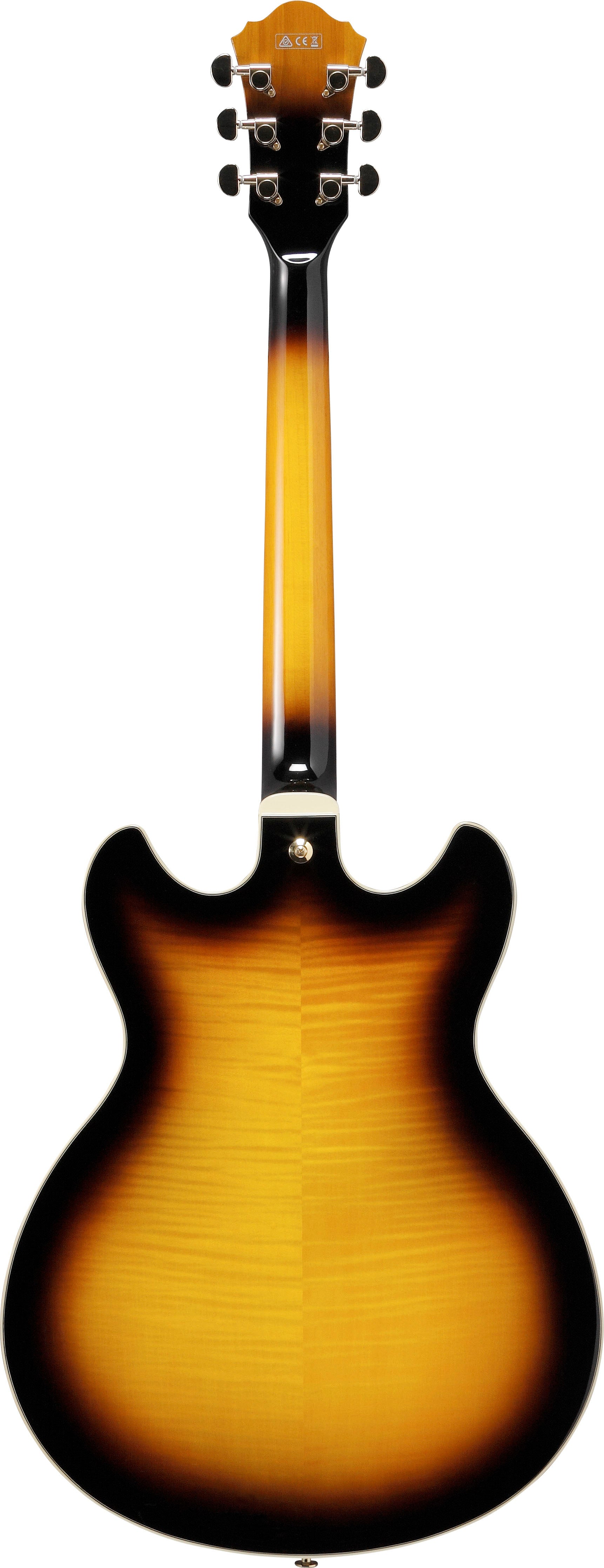 Ibanez AS93FM AYS Guitarra Eléctrica Antique Yellow Sunburst 3