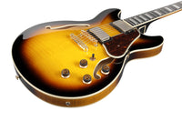 Ibanez AS93FM AYS Guitarra Eléctrica Antique Yellow Sunburst 8