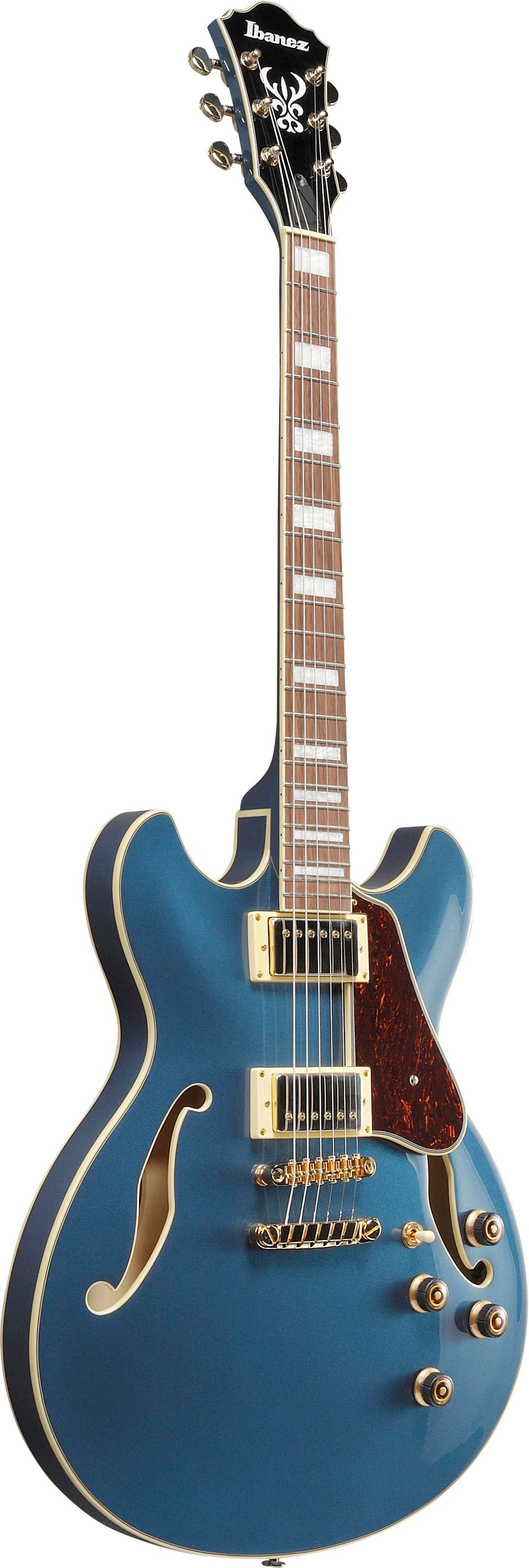 Ibanez AS73G PBM Guitarra Eléctrica Prussian Blue Metallic 2