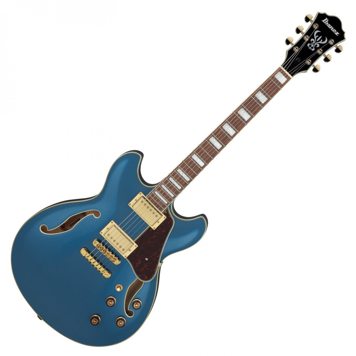 Ibanez AS73G PBM Guitarra Eléctrica Prussian Blue Metallic 12