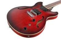 Ibanez AS53 SRF Guitarra Eléctrica Sunburst Red Flat 8