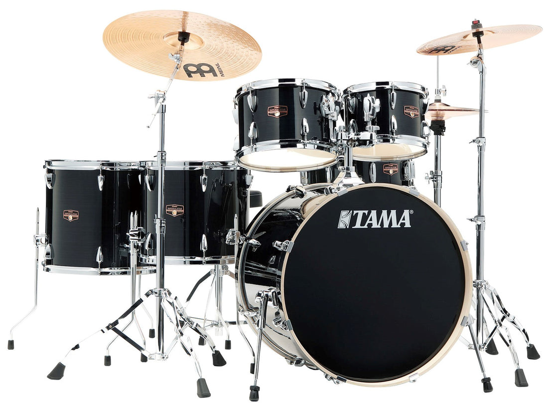 Tama IP62H6W HBK Imperialstar Batería Acústica con Herrajes y Platos Hairline Black 1