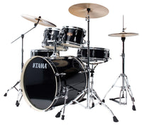 Tama IP62H6W HBK Imperialstar Batería Acústica con Herrajes y Platos Hairline Black 2