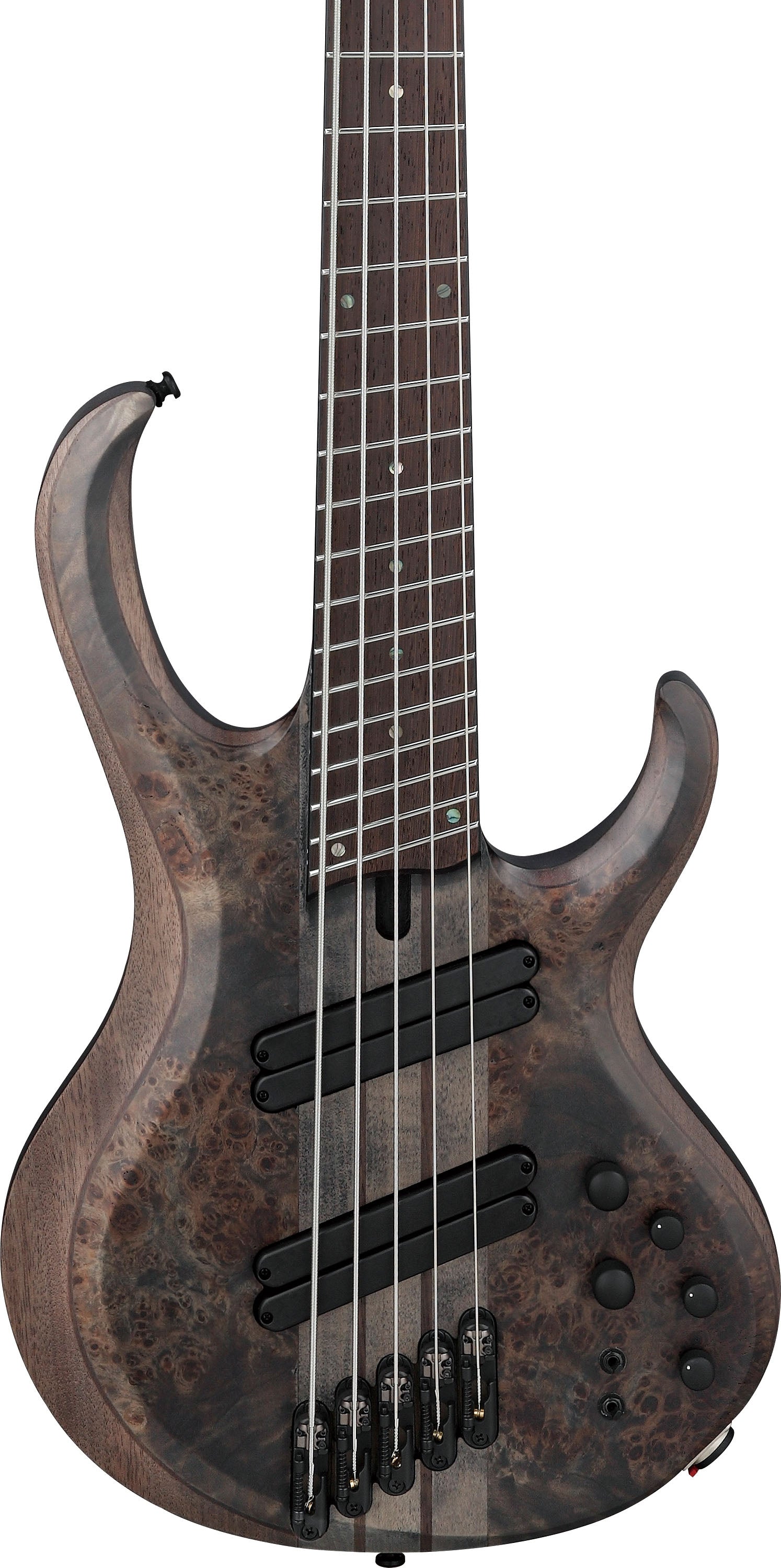 Ibanez BTB805MS TGF Bajo Eléctrico 5 Cuerdas Transparent Gray Flat 4