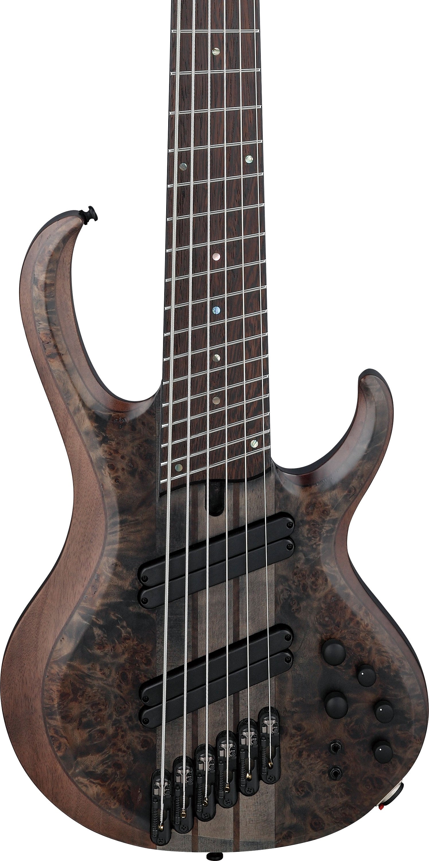 Ibanez BTB806MS TGF Bajo Eléctrico 6 Cuerdas Transparent Gray Flat 4