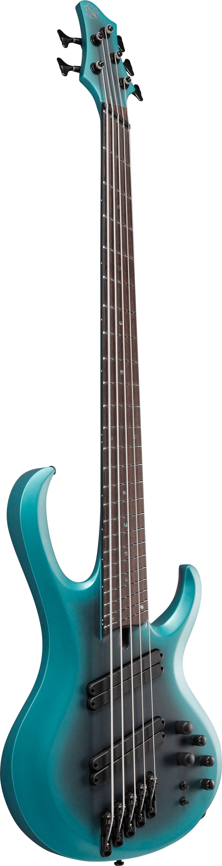 Ibanez BTB605MS CEM Bajo Eléctrico 5 Cuerdas Cerulean Aura Burst Matte 2