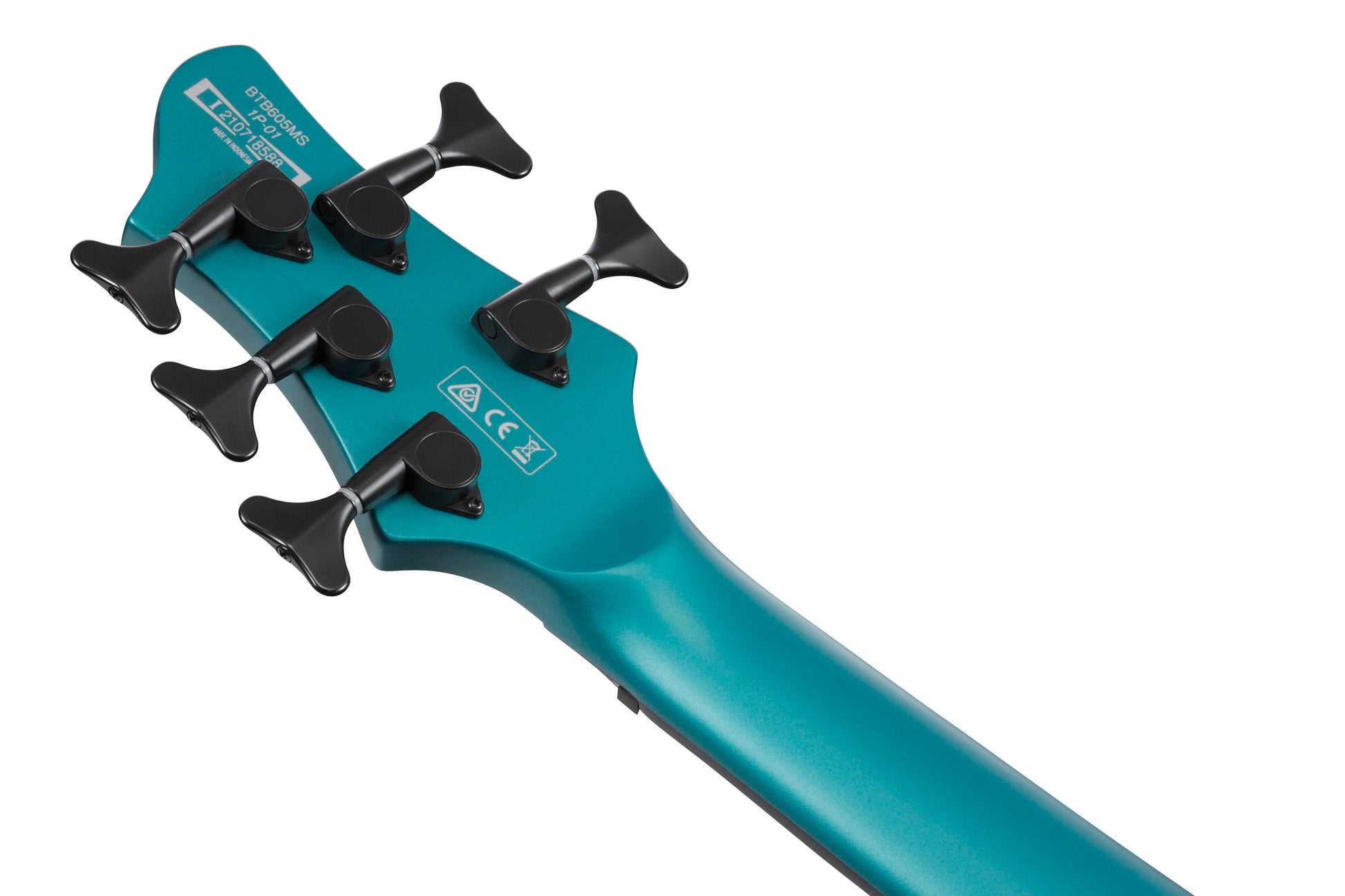 Ibanez BTB605MS CEM Bajo Eléctrico 5 Cuerdas Cerulean Aura Burst Matte 7