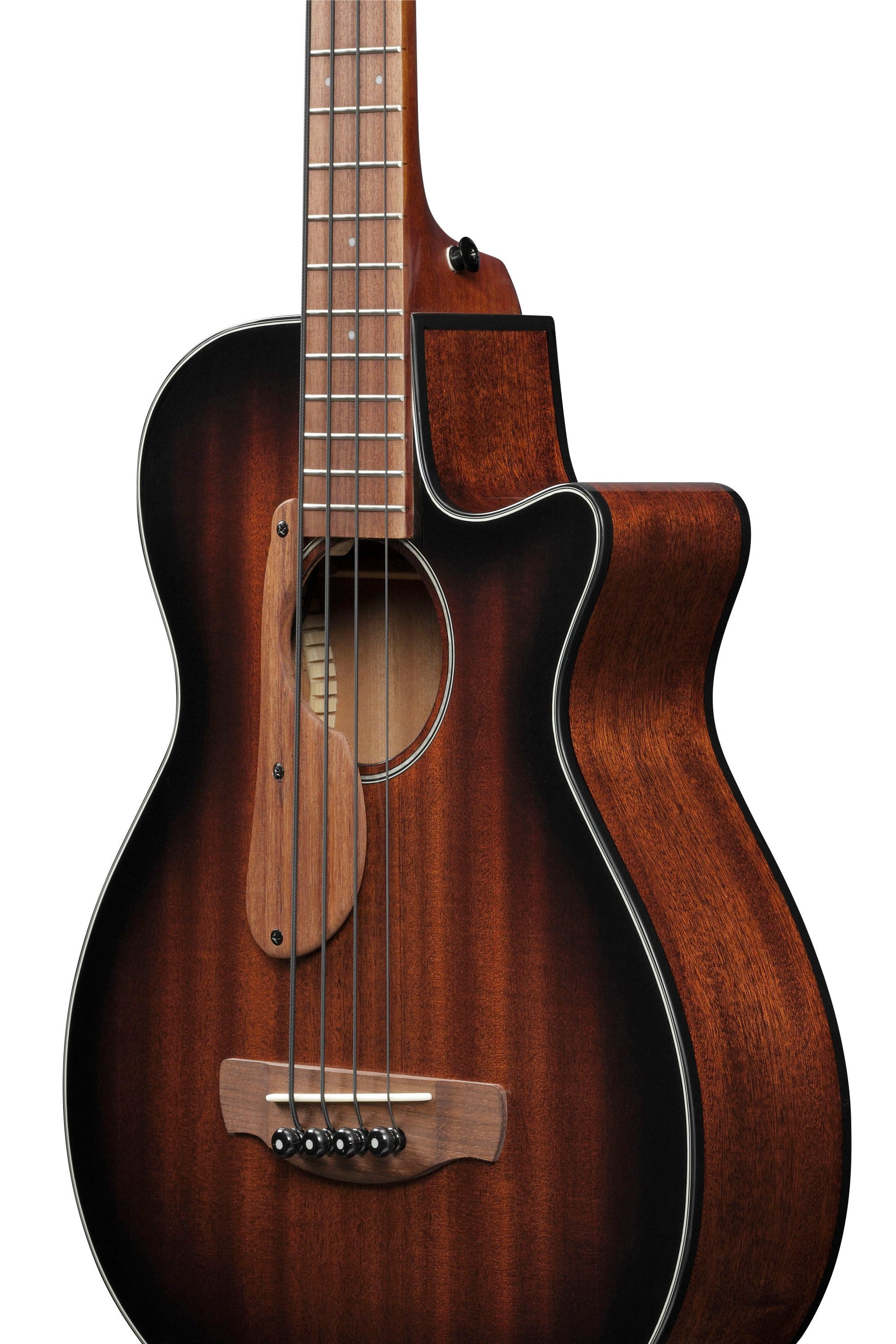 Ibanez AEGB24E MHS Bajo ElectroAcústico Mahogany Sunburst High Gloss 8