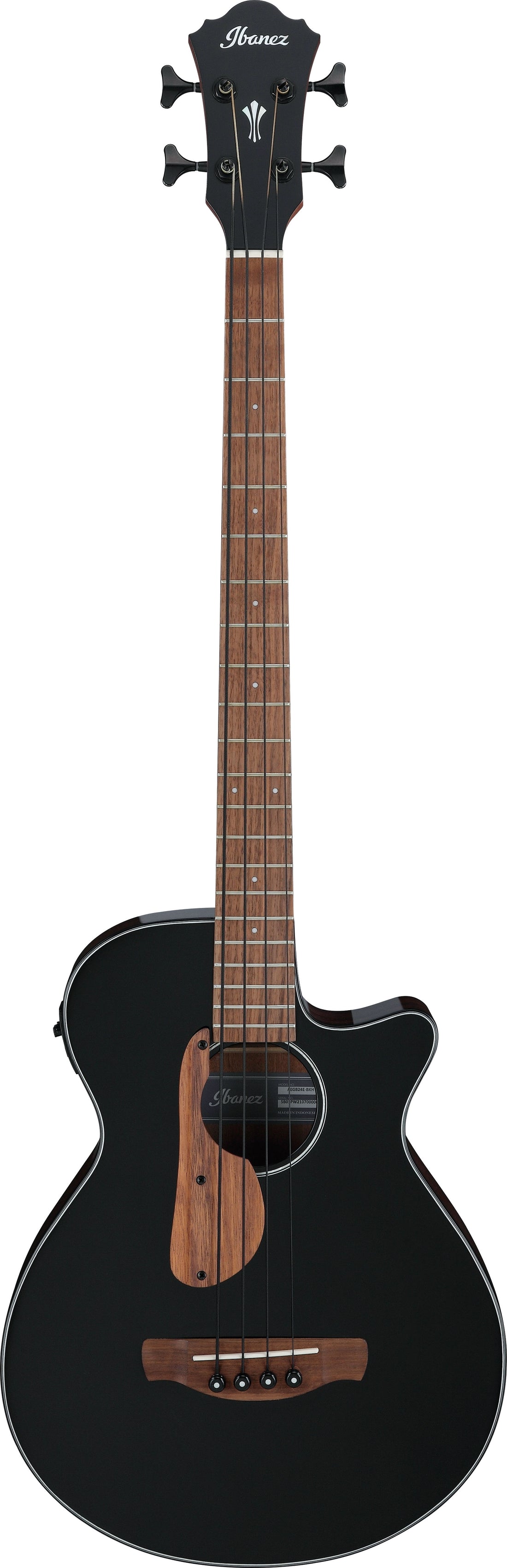 Ibanez AEGB24E BKH Bajo ElectroAcústico Black High Gloss 1