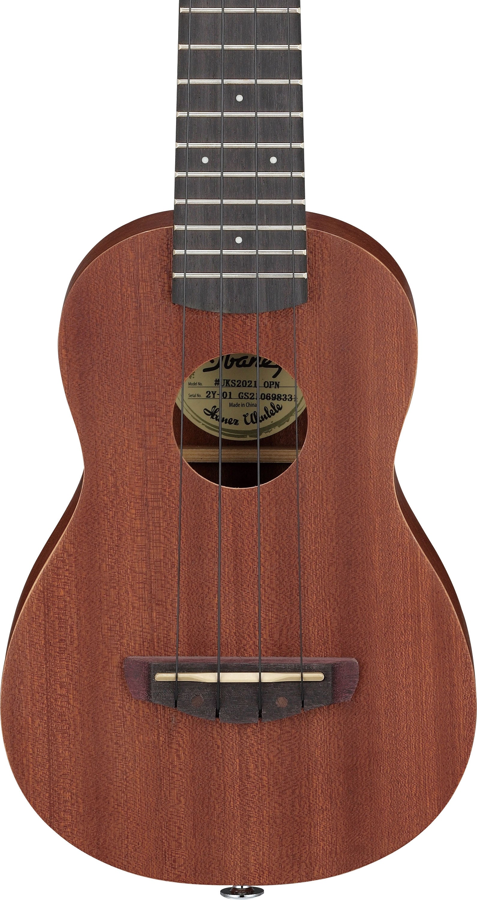 Ibanez UKS100 OPN Ukelele Soprano Open Pore Natural 4