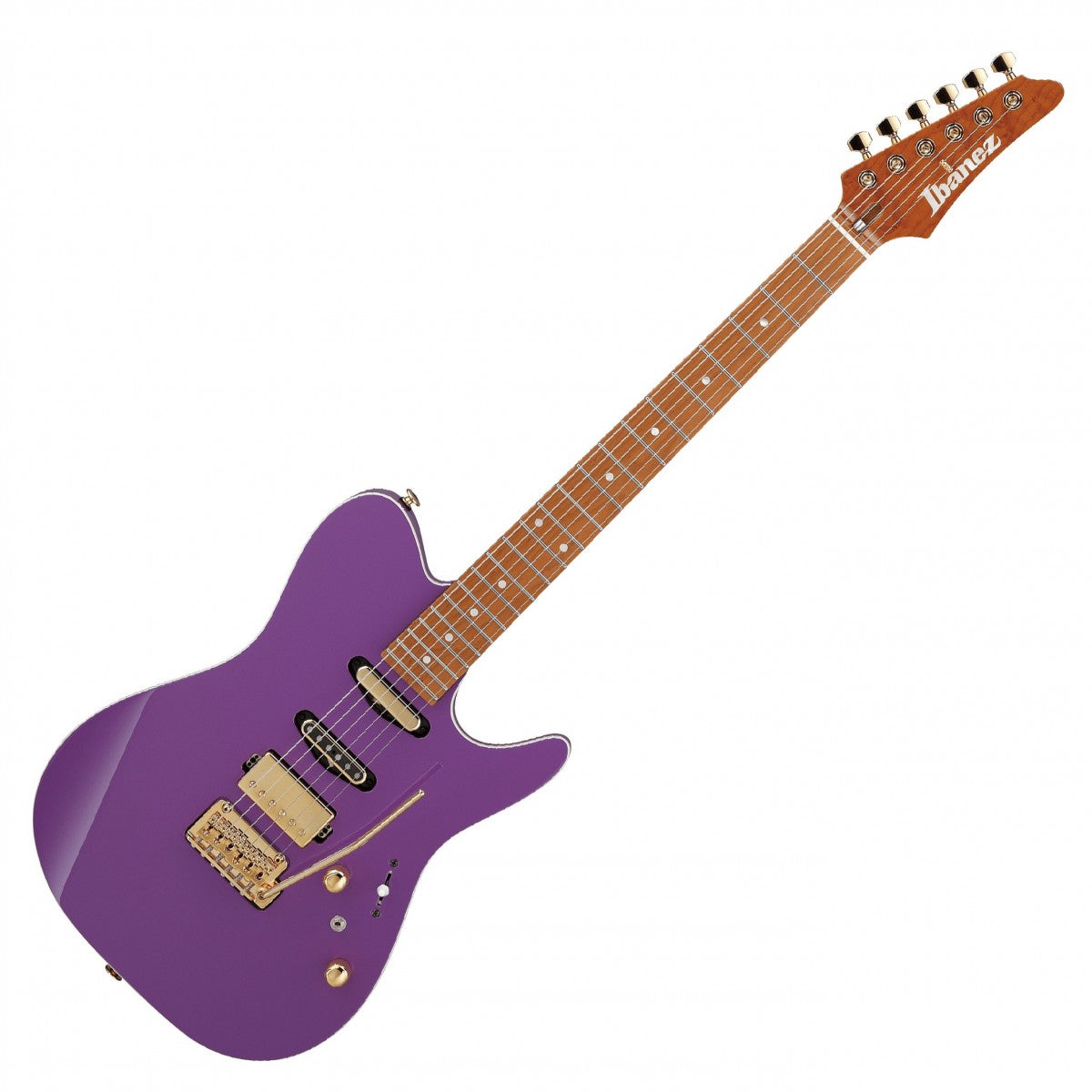 Ibanez LB1 VL Lari Basilio Guitarra Eléctrica Violeta 13