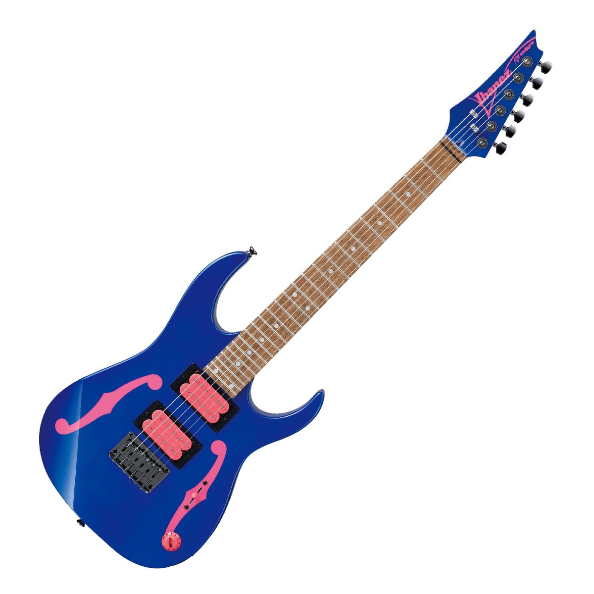 Ibanez PGMM11 JB Mikro Paul Gilbert Guitarra Eléctrica Jewel Blue 12