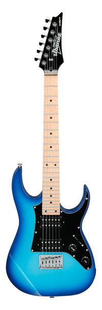 Ibanez GRGM21M BLT Guitarra Eléctrica Mini Blue Burst 1