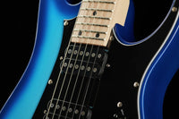 Ibanez GRGM21M BLT Guitarra Eléctrica Mini Blue Burst 20