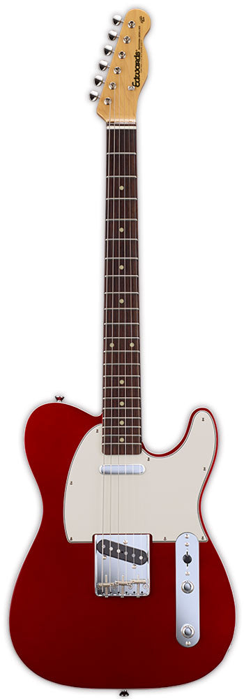 Edwards E-TE-98CTM CAR Guitarra Eléctrica Candy Apple Red. 1