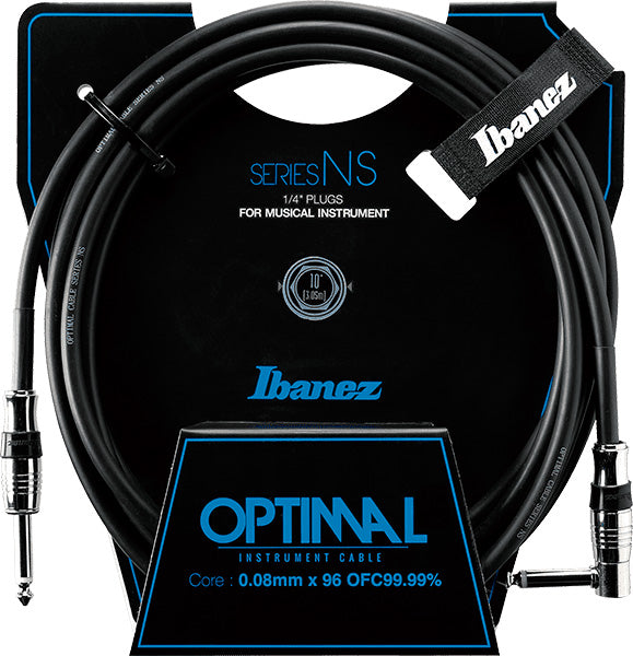 Ibanez NS10L Cable Guitarra Jack Recto Acodado 3 Metros 1