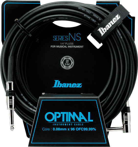 Ibanez NS20L Cable Guitarra Jack Recto Acodado 6 Metros 1