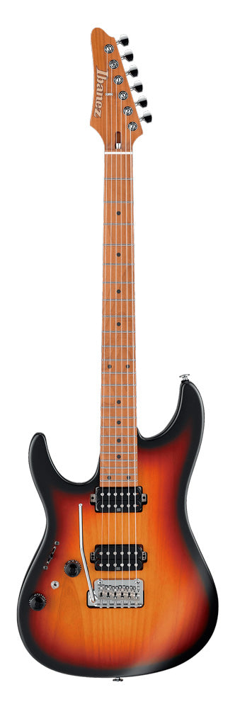 Ibanez AZ2402L TFF Prestige Guitarra Eléctrica para Zurdos Trifade Burst Flat 1