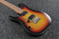 Ibanez AZ2402L TFF Prestige Guitarra Eléctrica para Zurdos Trifade Burst Flat 4