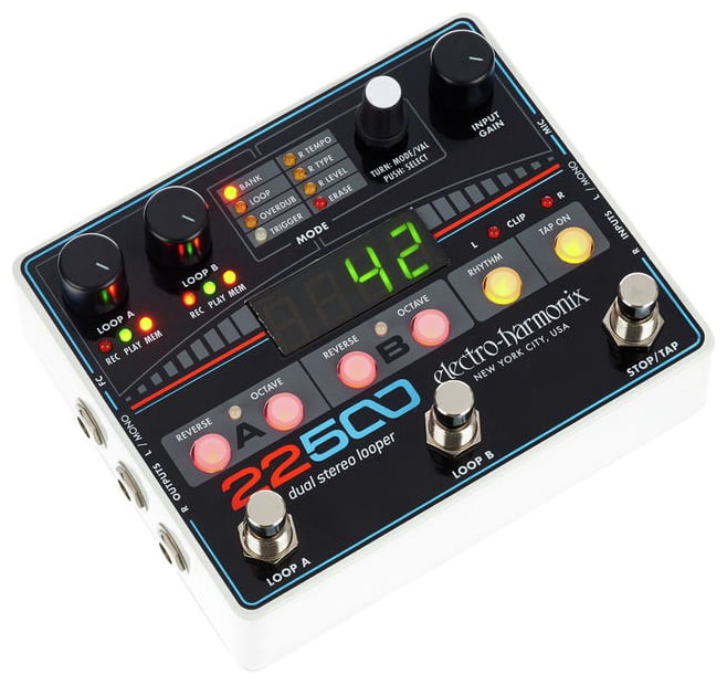 Electro Harmonix 22500 Looper Pedal Estéreo 2