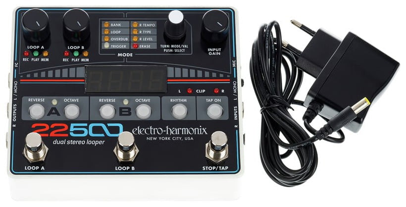 Electro Harmonix 22500 Looper Pedal Estéreo 10